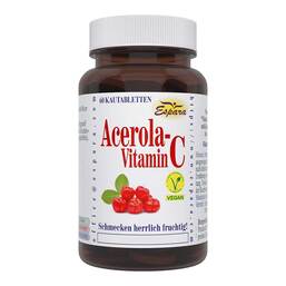 Abbildung: Acerola Vitamin C Kautabletten Kautabletten, 60 St PZN 05463029