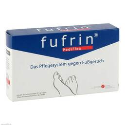 Abbildung: Fufrin Pediflex Pflegesyst.Socke + Salbe Größe 38 - 42 Salbe, 2X5 g PZN 05464804