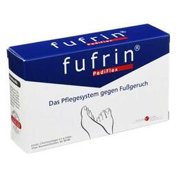 Abbildung: Fufrin Pediflex Pflegesyst.Socke + Salbe Größe 43 - 46 Salbe, 2X5 g PZN 05464810