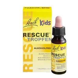 Abbildung: Bach Original Rescue Kids Tropfen Tropfen, 10 ml PZN 05480482