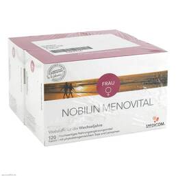 Abbildung: Nobilin Menovital Kapseln Kapseln, 2X120 St PZN 05484356