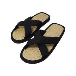 Abbildung: Zimtlatschen Baumwolle Größe 43 / 44 schwarz 1 St PZN 05487484