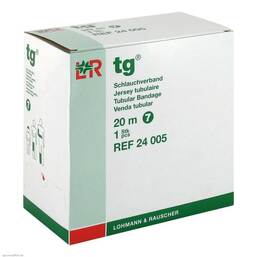 Abbildung: TG Schlauchverband weiß 20 m Größe 7 24005 1 St, Verband PZN 05490747