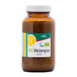 Abbildung: Weizengras Bio Pulver Pulver, 120 g PZN 05494633