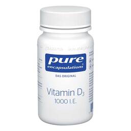 Abbildung: Pure Encapsulations Vitamin D3 1000 I.E. Kapseln Kapseln, 60 St PZN 05495644