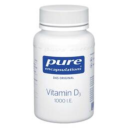 Abbildung: Pure Encapsulations Vitamin D3 1000 I.E. Kapseln Kapseln, 120 St PZN 05495667