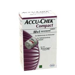 Abbildung: Accu Chek Compact Teststreifen Teststreifen, 50 St PZN 05496170