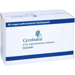 Abbildung: Cymbalta 30 mg magensaftresistente Hartkapseln 98 St, Magensaftresistente Hartkapseln PZN 05500546
