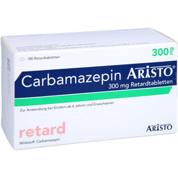 Abbildung: Carbamazepin Aristo 300 mg Retardtabletten 180 St, Retard-Tabletten PZN 05507442