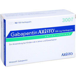 Abbildung: Gabapentin Aristo 300 mg Hartkapseln 100 St, Hartkapseln PZN 05509375