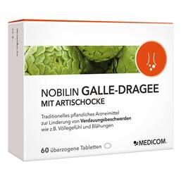 Abbildung: Nobilin Galle-Dragee mit Artischocke Überzogene Tabletten, 60 St PZN 05517788