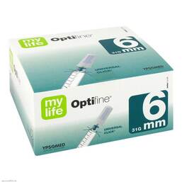 Abbildung: Mylife Optifine Kanülen 6 mm Kanüle, 100 St PZN 05524185