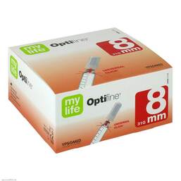 Abbildung: Mylife Optifine Kanülen 8 mm Kanüle, 100 St PZN 05524191
