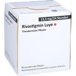 Abbildung: Rivastigmin Luye 13,3 mg / 24 Std. transd.Pflaster 90 St, Pflaster transdermal PZN 05525233