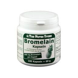 Abbildung: Bromelain 500 mg vegetarische Kapseln Kapseln, 100 St PZN 05526416