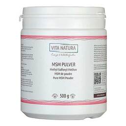 Abbildung: MSM Pulver Methylsulfonylmethan Pulver, 500 g PZN 05528504