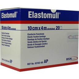 Abbildung: Elastomull 4mx10cm 2102 elastisch Fixierbinde 20 St, Binden PZN 05529366