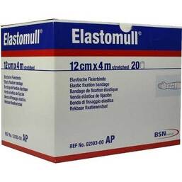 Abbildung: Elastomull 4mx12cm 2103 elastisch Fixierbinde 20 St, Binden PZN 05529372
