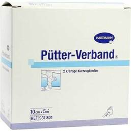 Abbildung: Pütter Verband 10cmx5m 2 St, Verband PZN 05529828