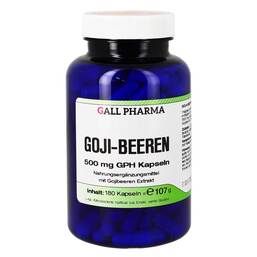 Abbildung: Goji Beeren 500 mg GPH Kapseln Kapseln, 180 St PZN 05530180