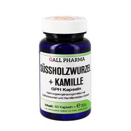 Abbildung: Süssholzwurzel + Kamille GPH Kapseln Kapseln, 60 St PZN 05530576