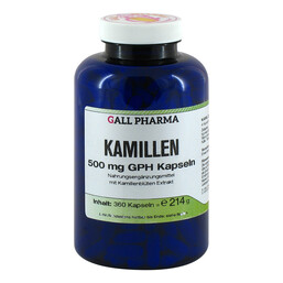 Abbildung: Kamillen 500 mg GPH Kapseln Kapseln, 360 St PZN 05530688