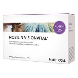 Abbildung: Nobilin Visionvital Kapseln Kapseln, 60 St PZN 05532322