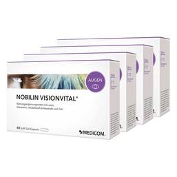Abbildung: Nobilin Visionvital Kapseln Kapseln, 4X60 St PZN 05532345