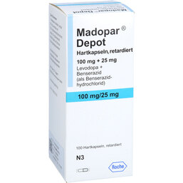 Abbildung: Madopar depot Retardkapseln 100 St, Retard-Kapseln PZN 05541976