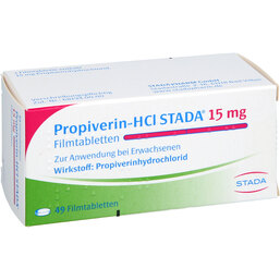 Abbildung: Propiverin HCL STADA 15 mg Filmtabletten 49 St, Filmtabletten PZN 05542533