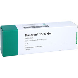 Abbildung: Skinoren 15% Gel 50 g, Gel PZN 05549044
