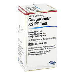 Abbildung: Coaguchek XS PT Test 24 St, Teststreifen PZN 05549334