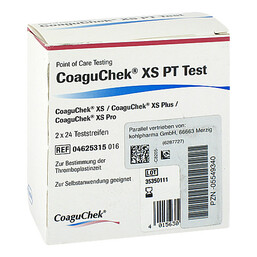 Abbildung: Coaguchek XS PT Test 48 St, Teststreifen PZN 05549340