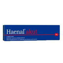 Abbildung: Haenal akut Creme Creme, 30 g PZN 05554849