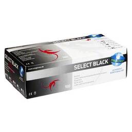 Abbildung: Select Einmal Latex Handschuhe Größe S black Handschuhe, 100 St PZN 05555547