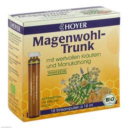 Abbildung: Hoyer Magenwohl-Trunk Trinkampullen Trinkampullen, 10X10 ml PZN 05567622