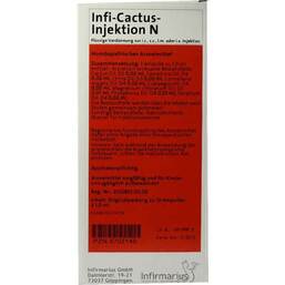Abbildung: INFI Cactus Injektion N 10X1 ml, Ampullen PZN 05702149