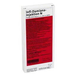 Abbildung: INFI Damiana Injektion N Ampullen, 10X1 ml PZN 05702184