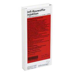 Abbildung: INFI Rauwolfia Injektion 10X1 ml, Ampullen PZN 05702238
