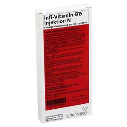 Abbildung: INFI Vitamin B15 Injekt N Ampullen, 10X1 ml PZN 05702296
