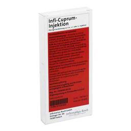 Abbildung: INFI Cuprum Injektion Ampullen, 10X2 ml PZN 05702362