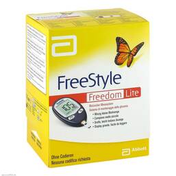 Abbildung: Freestyle Freedom Lite Set mg / dl ohne Codieren 1 St PZN 05703284