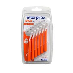 Abbildung: Interprox plus super micro orange Interdentalbürste 6 St PZN 05703597