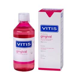 Abbildung: Vitis gingival Mundspülung Mundwasser, 500 ml PZN 05703769