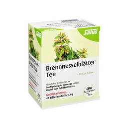 Abbildung: Brennnesselblätter Tee Bio Urticae folium Salus 40 St, Filterbeutel PZN 05726486