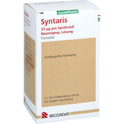 Abbildung: Syntaris Nasenspray 2X24 ml, Nasenspray PZN 05731547
