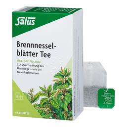 Abbildung: Brennnesselblätter Tee Bio Urticae folium Salus 15 St, Filterbeutel PZN 05736237
