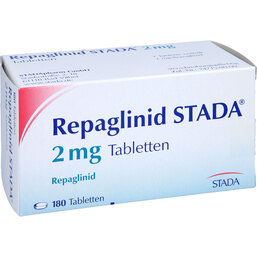 Abbildung: Repaglinid STADA 2 mg Tabletten 180 St, Tabletten PZN 05740351