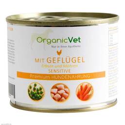 Abbildung: Dosennahrung Hund Sensitive Geflügel 200 g PZN 05740948