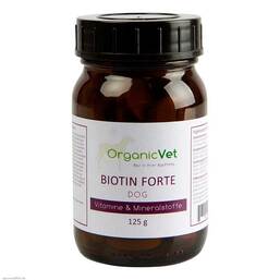 Abbildung: Biotin Forte Hund Tabletten Tabletten, 125 g PZN 05741965